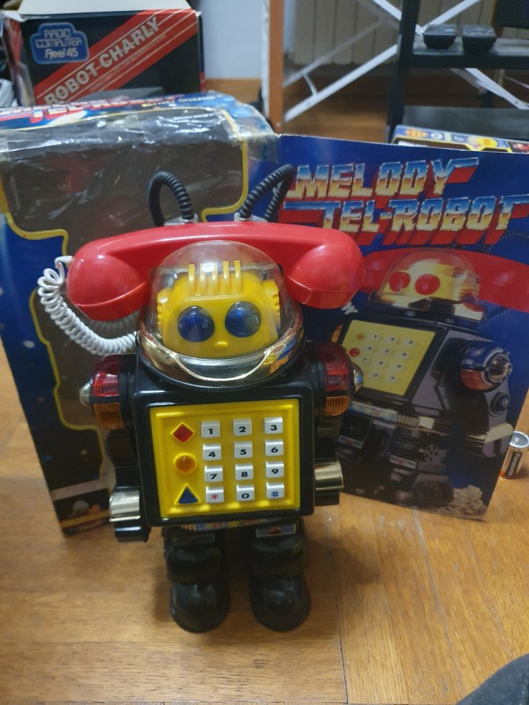 Made In Taiwan  - Παιχνίδι ρομπότ - Melody Tel-Robot, Boxed - 1980-1990 - Ταϊβάν #1.0