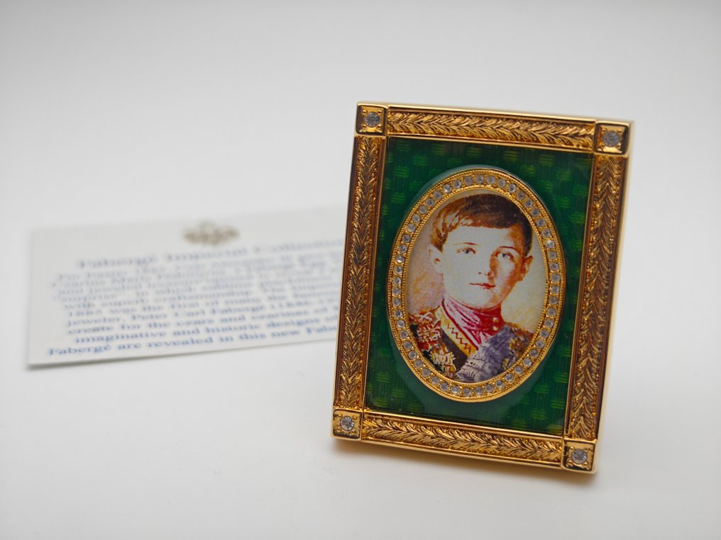 Διακοσμητικό στολίδι - Φαμπερζέ Αλεξέι Νικολάεβιτς, Τσάρεβιτς της Ρωσίας Πλαίσιο - Ρωσία #1.0