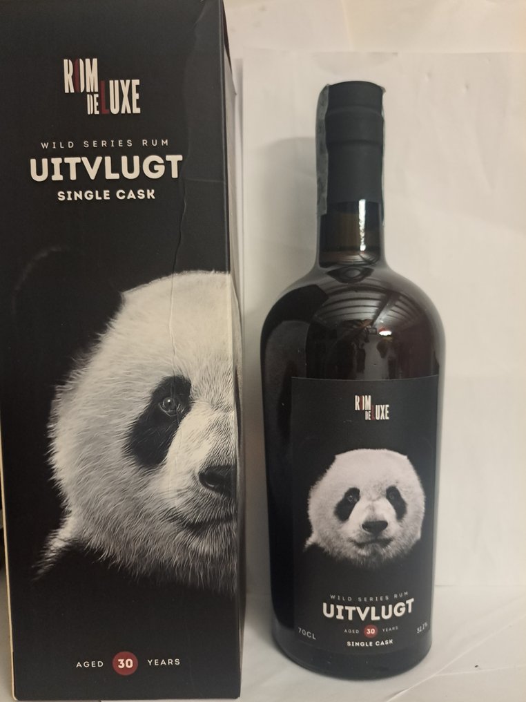 Uitvlugt 1990 30 years old Rom de Luxe - Wild Series No. 19 - MPM - Cask 45   - b. 2021  - 70 cl #1.0