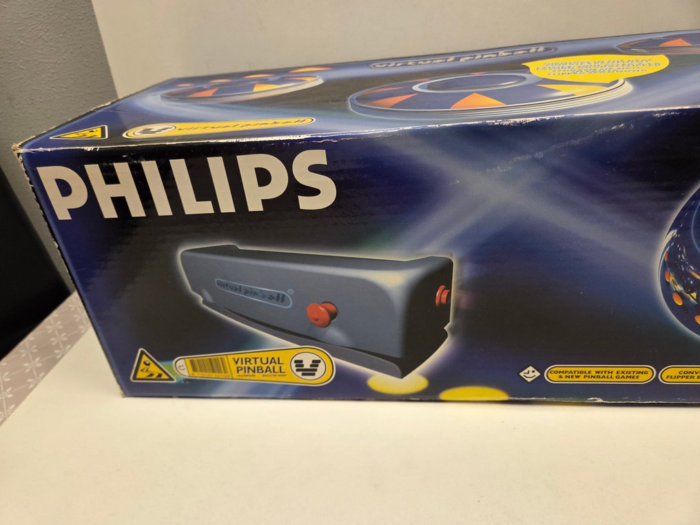 Philips - Virtual Pinball - Virtual Pinball Flipperkast - Video game - In original box #1.0