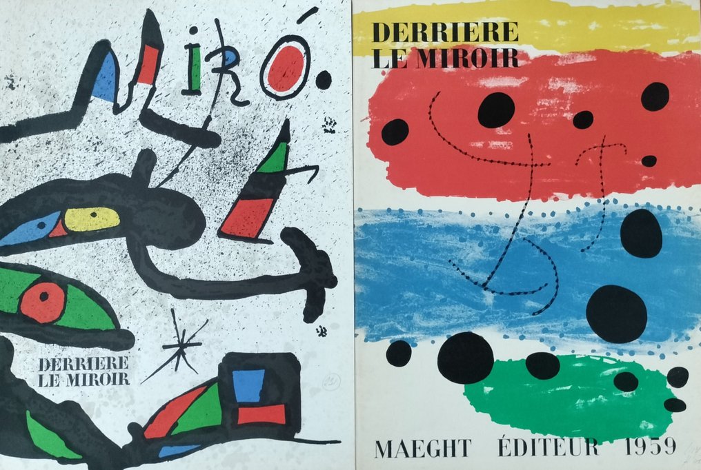 Joan Miró - Derrière le MIroir 117 & 231 - 1959-1978 #1.0