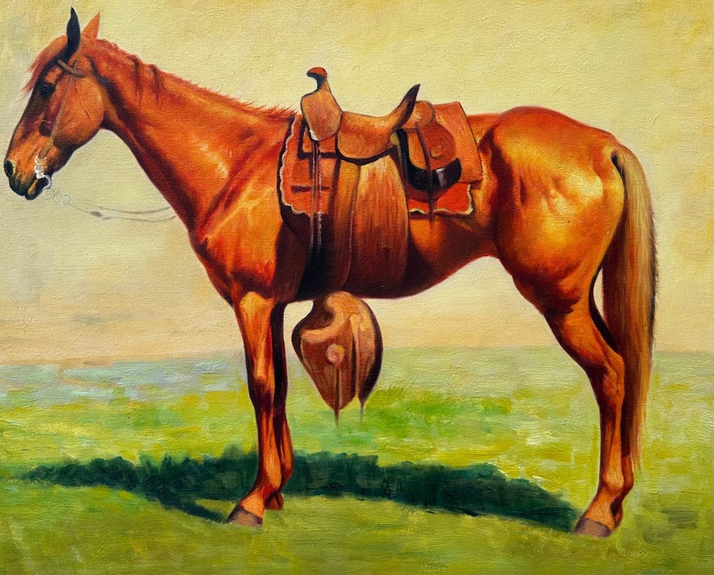 After Frederic Remington - Cow Pony #1.0