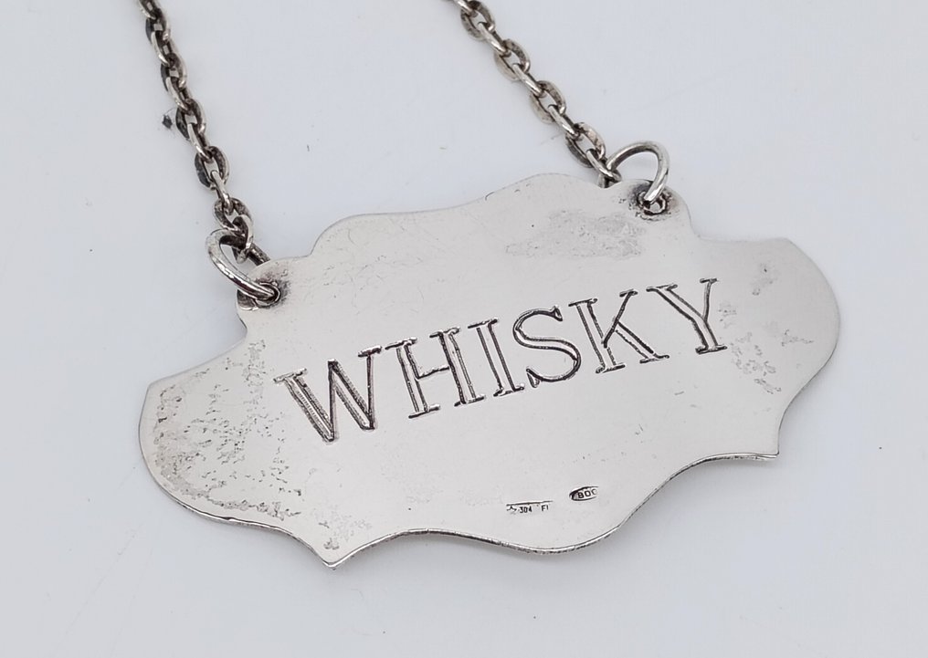 Whisky - Etichetă - .800 argint #2.1