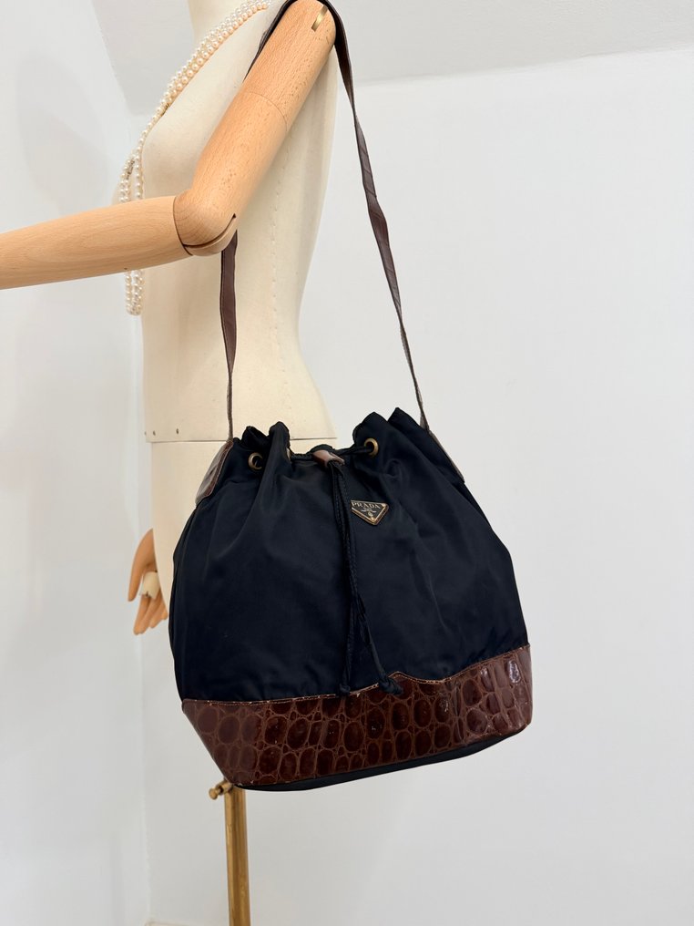 Prada - Secchiello nylon cocco - Shoulder bag #1.0