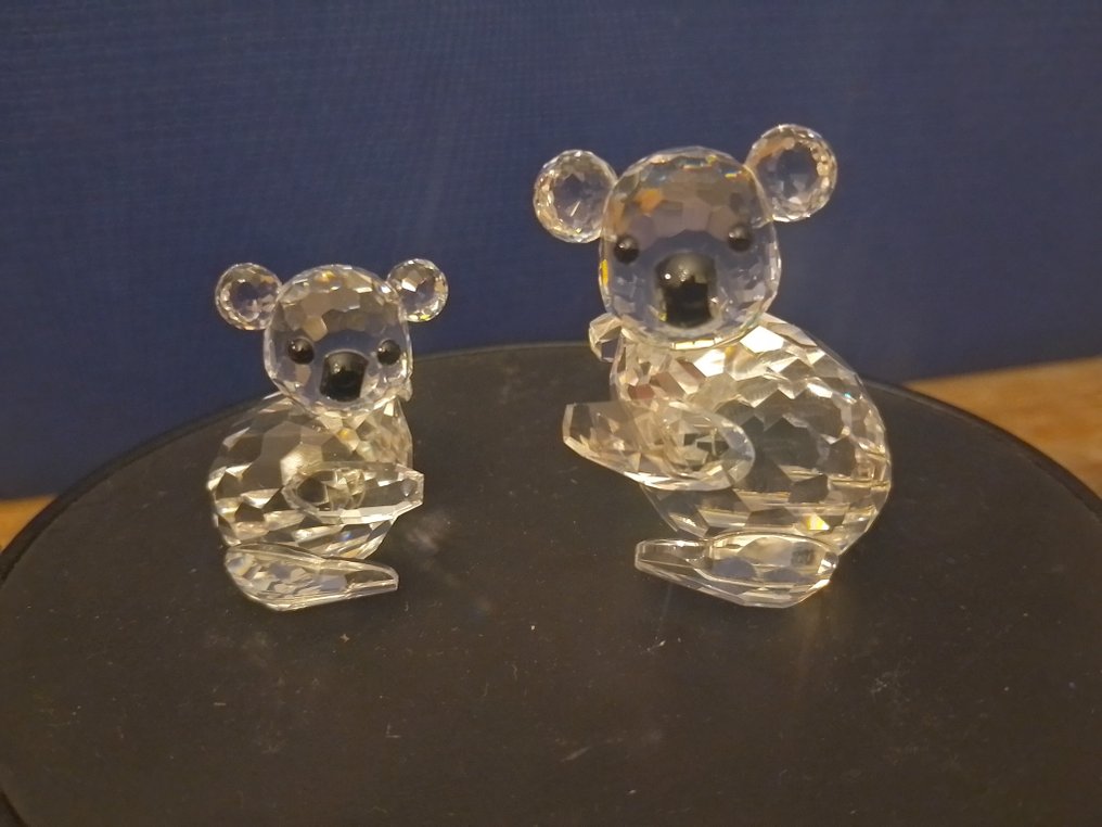 Swarovski - Figurine - Koala groot en klein - Crystal #4.3