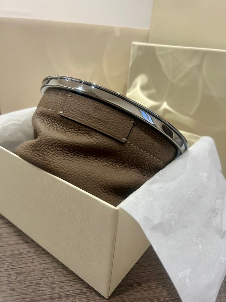 Rolex - Cinzeiro - posacenere - Aço, Pele #1.0