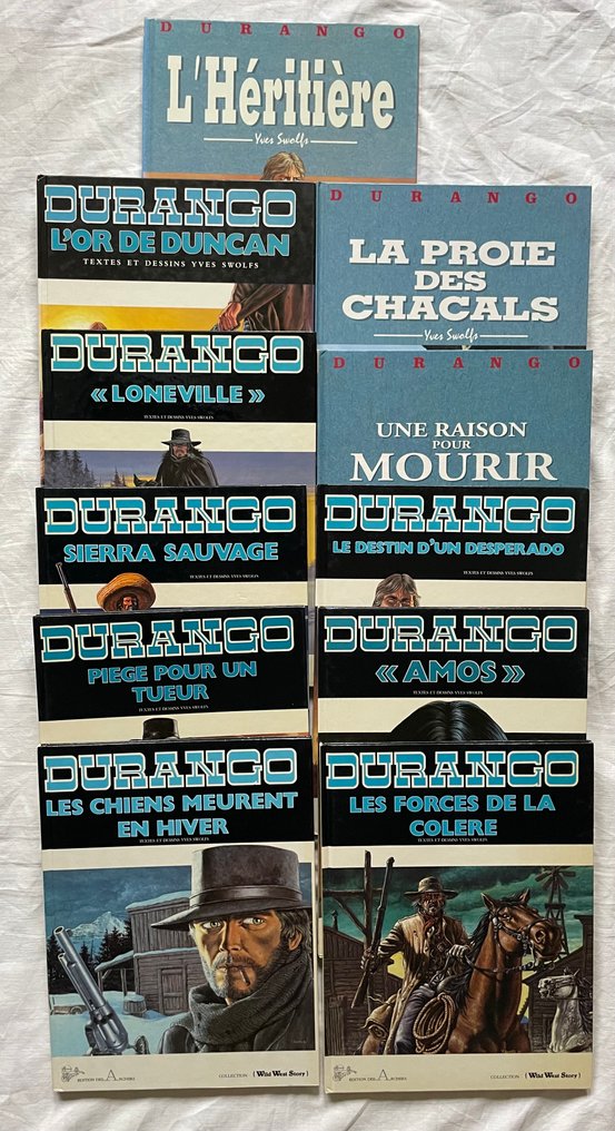 Durango T1 à T10 + T12 - 11x C - EO/Ré - 11 Album - 1981/1994 #1.0
