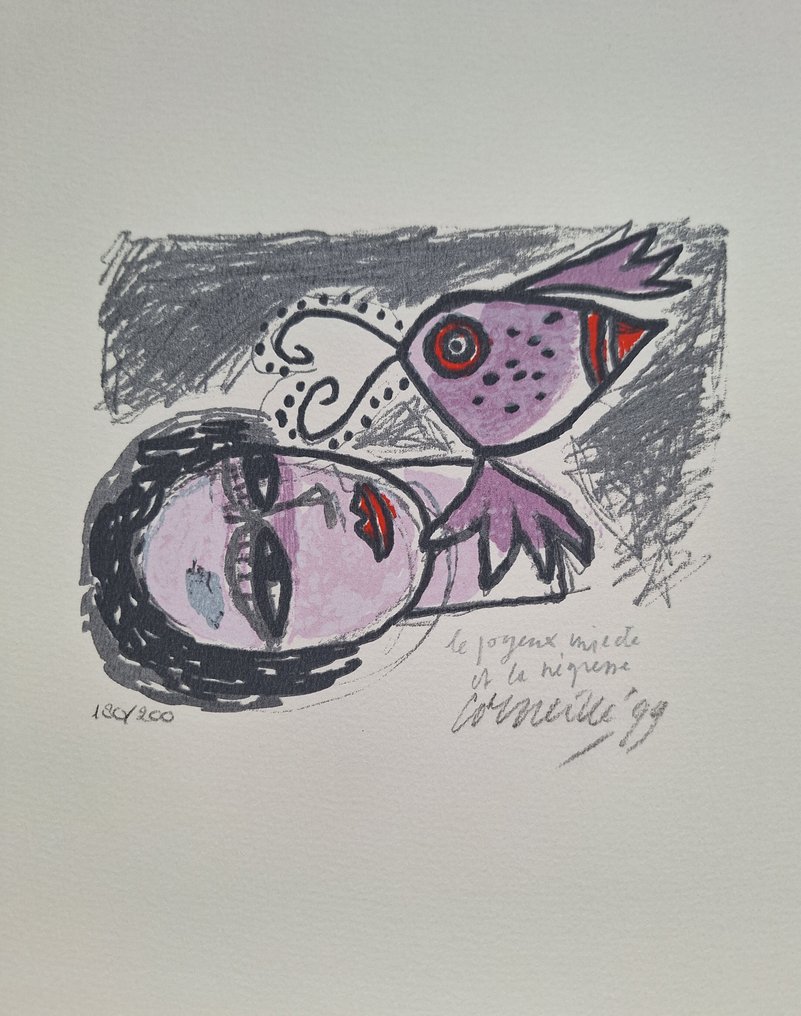 Corneille (1922-2010) - Le joyeux insecte et la negresse #2.1