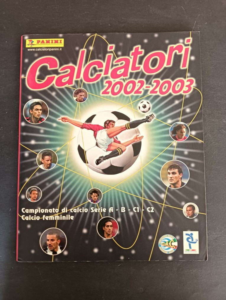 Panini Calciatori 2002-2003 completo con aggiornamenti - 1 Ολοκληρωμένο άλμπουμ - Excellent (EX) #1.0