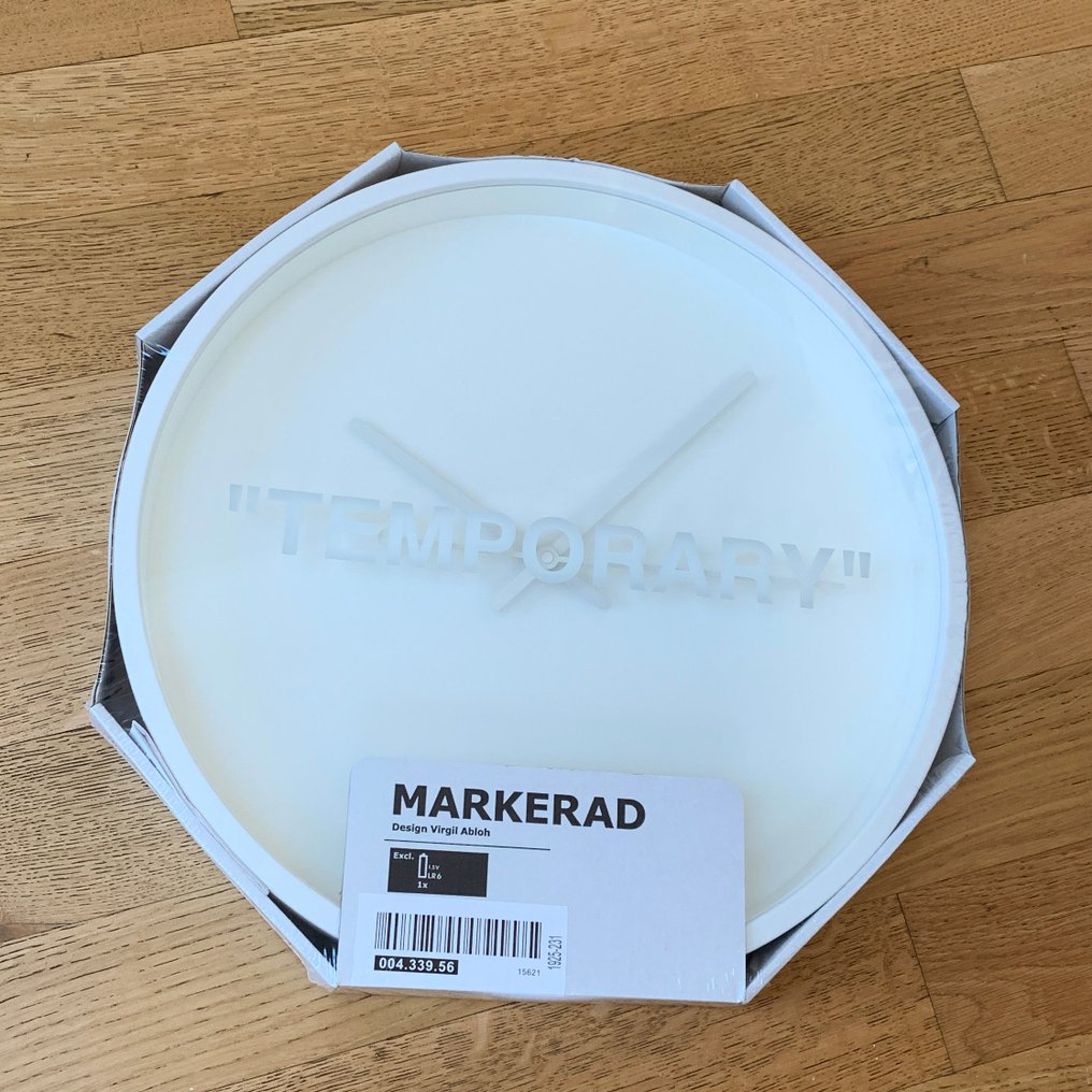 Wandklok - IKEA - Modern Metaal - 2010-2020 - Virgil Abloh x Markerad #4.3