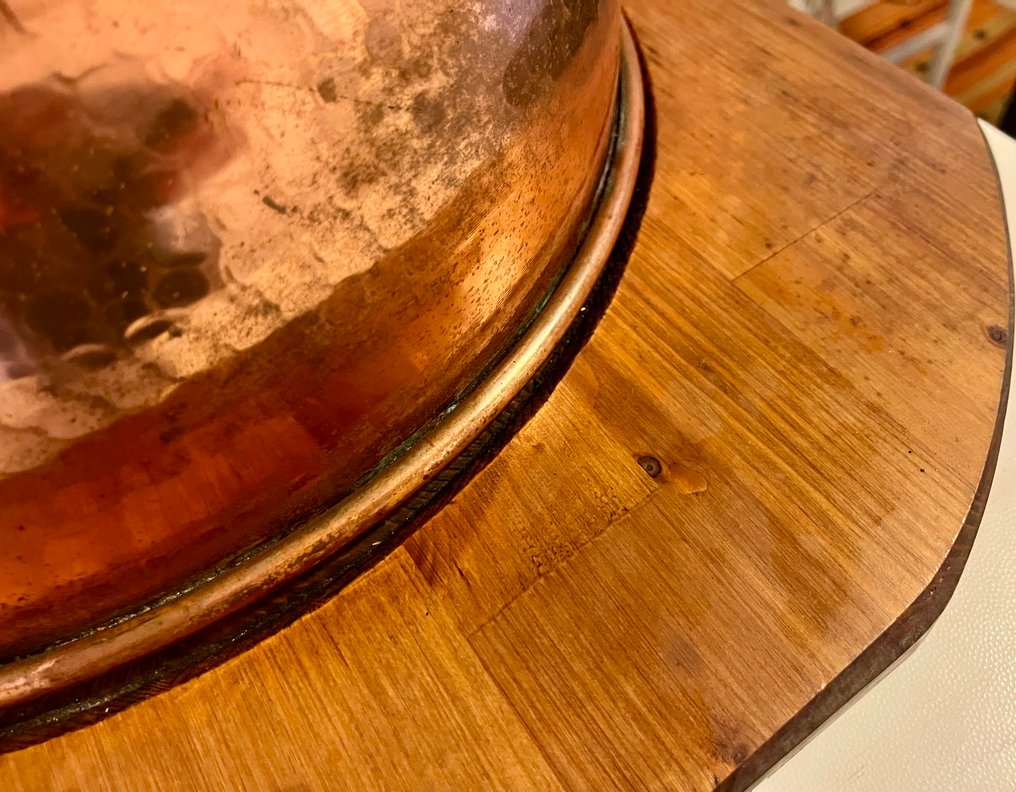 Artinagiale - Keukencontainer (3) - Koper, Hout - Maak de polenta klaar in een ramekin. #2.1