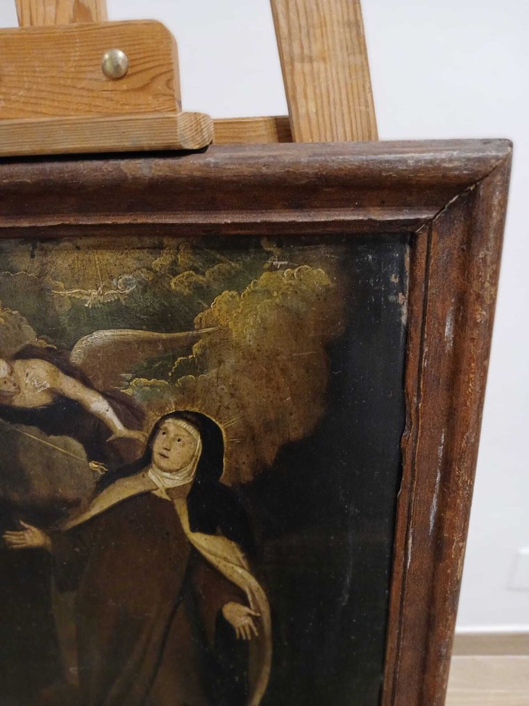 École espagnole (XVII) - NO RESERVE - Santa Teresa de Jesus #1.0