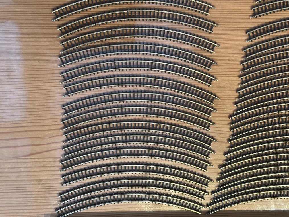 Märklin Z - 8510, 8520, 8530, 8531, 8592 - Γραμμές τρένου μοντελισμού (73) - Märklin Z καμπυλωτές ράγες. #3.2