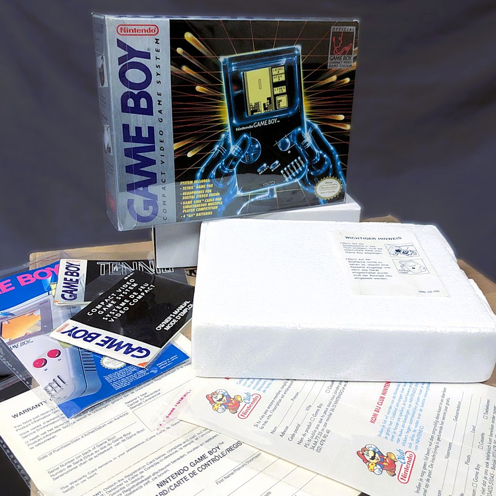 Nintendo - Gameboy Classic - DMG-01 (Complete Box) - Handheld game console - In original box #1.0