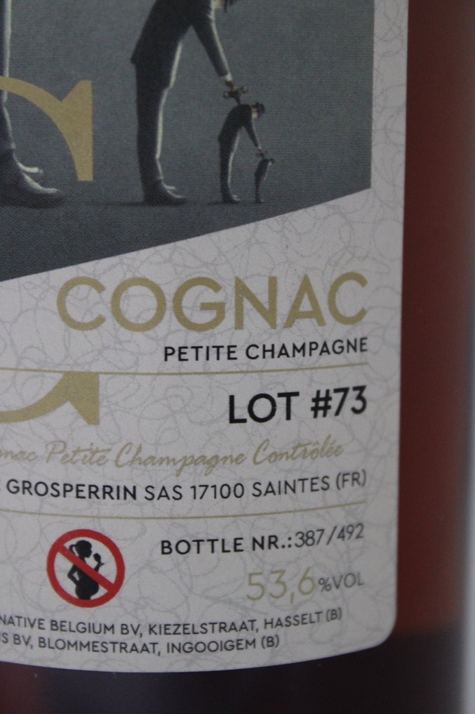 Grosperrin 1973 Malternative - Lot #73 Les Bon Vivants - With Asta Morris  - 70cl #4.3