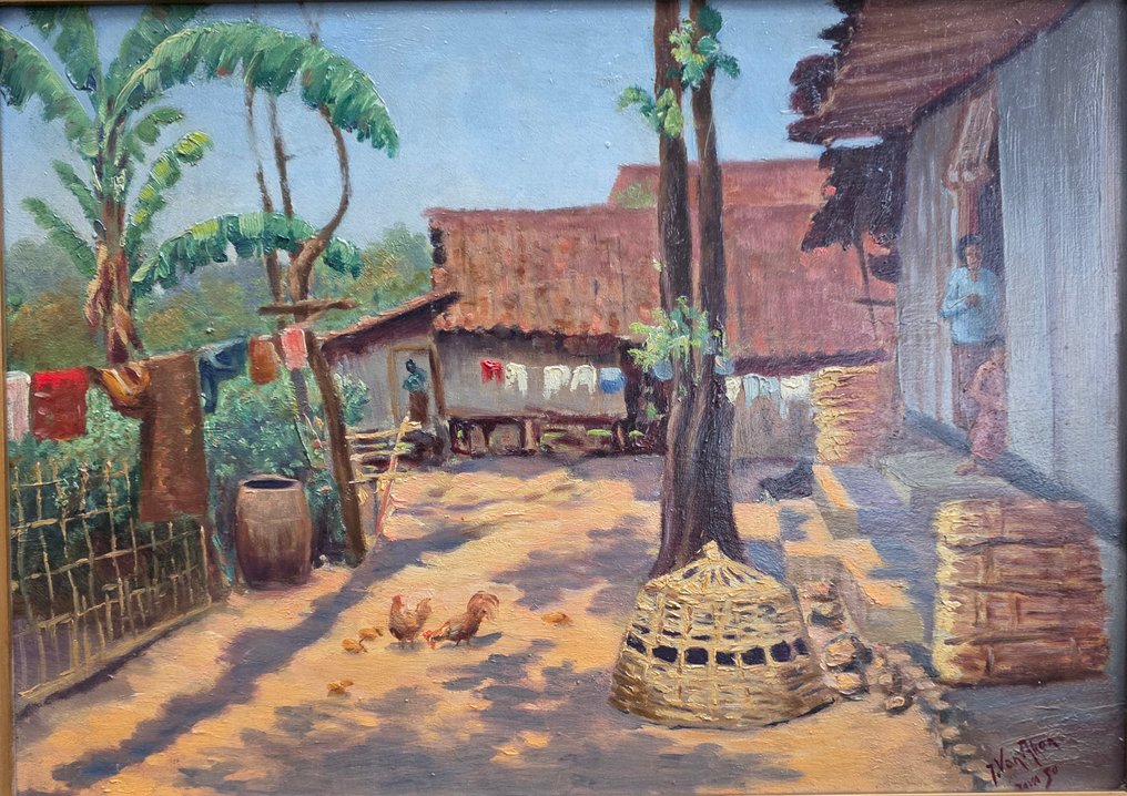J,van Aken (XX) - Village scene Java #1.0