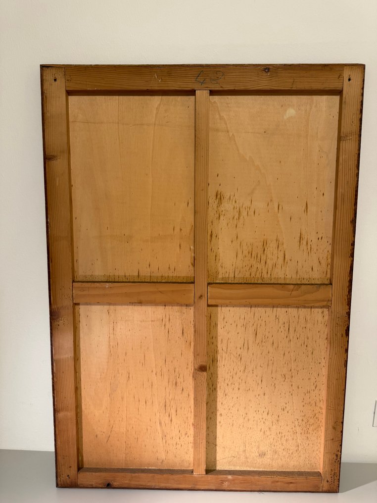 Alitalia Air France - Διαφημιστική πινακίδα (2) - Ξύλο #4.3