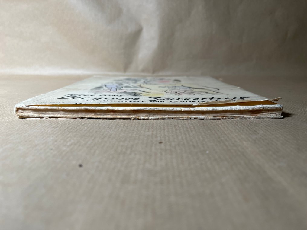 Peter Pons / George Grosz (illustrations) - Der grosse Zeitvertreib. Gedichte von Peter Pons mit Bildern von George Grosz - 1932 #2.1