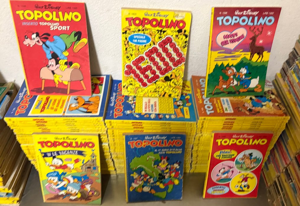 Topolino 1501/1600 - Sequenza semi completa - 93 Comic - EO #1.0