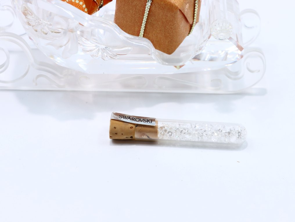 Figure - Swarovski - Slee van de Kerstman (Boxed + certificate) - Crystal #4.3