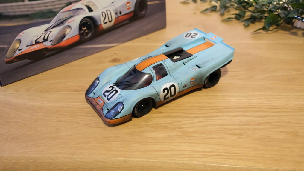 Werk83 1:18 - Modelbil - Porsche 917 Le Mans #20 Steve McQueen - DÅRLIG VERSION #1.0