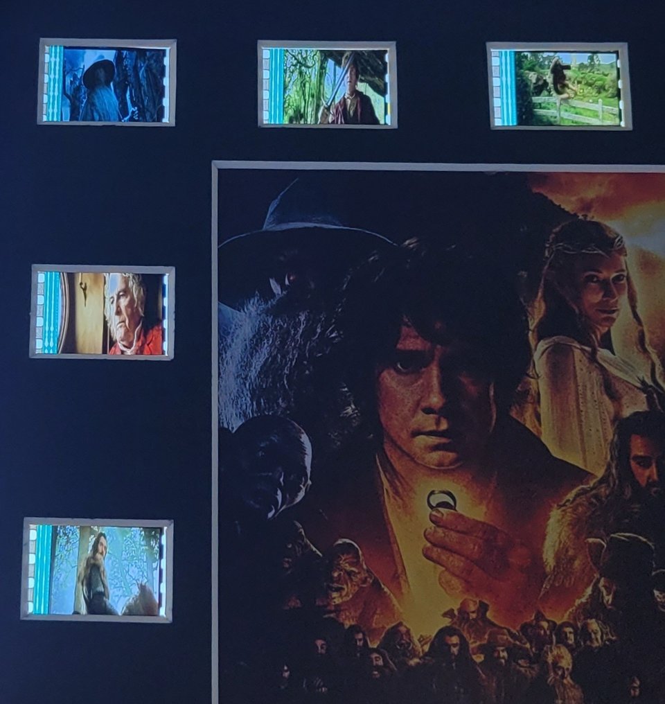 The Hobbit: An Unexpected Journey. - Framed Film Cell Display with COA #4.3