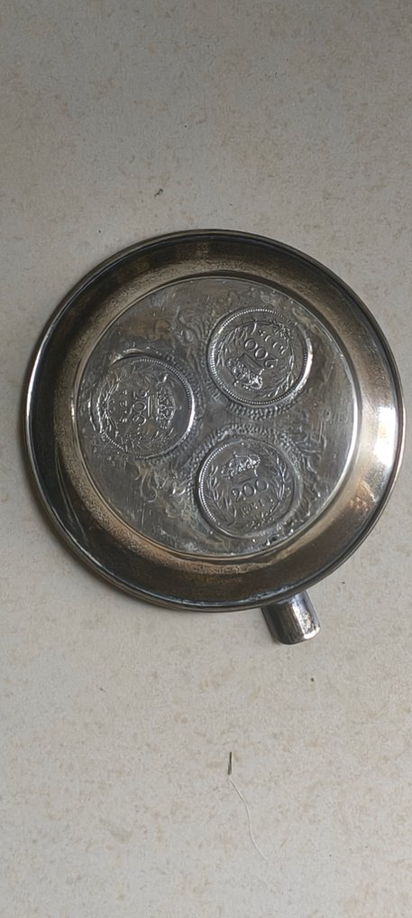 Askebæger - Sølv - CINZEIRO mønter 200 réis #1.0