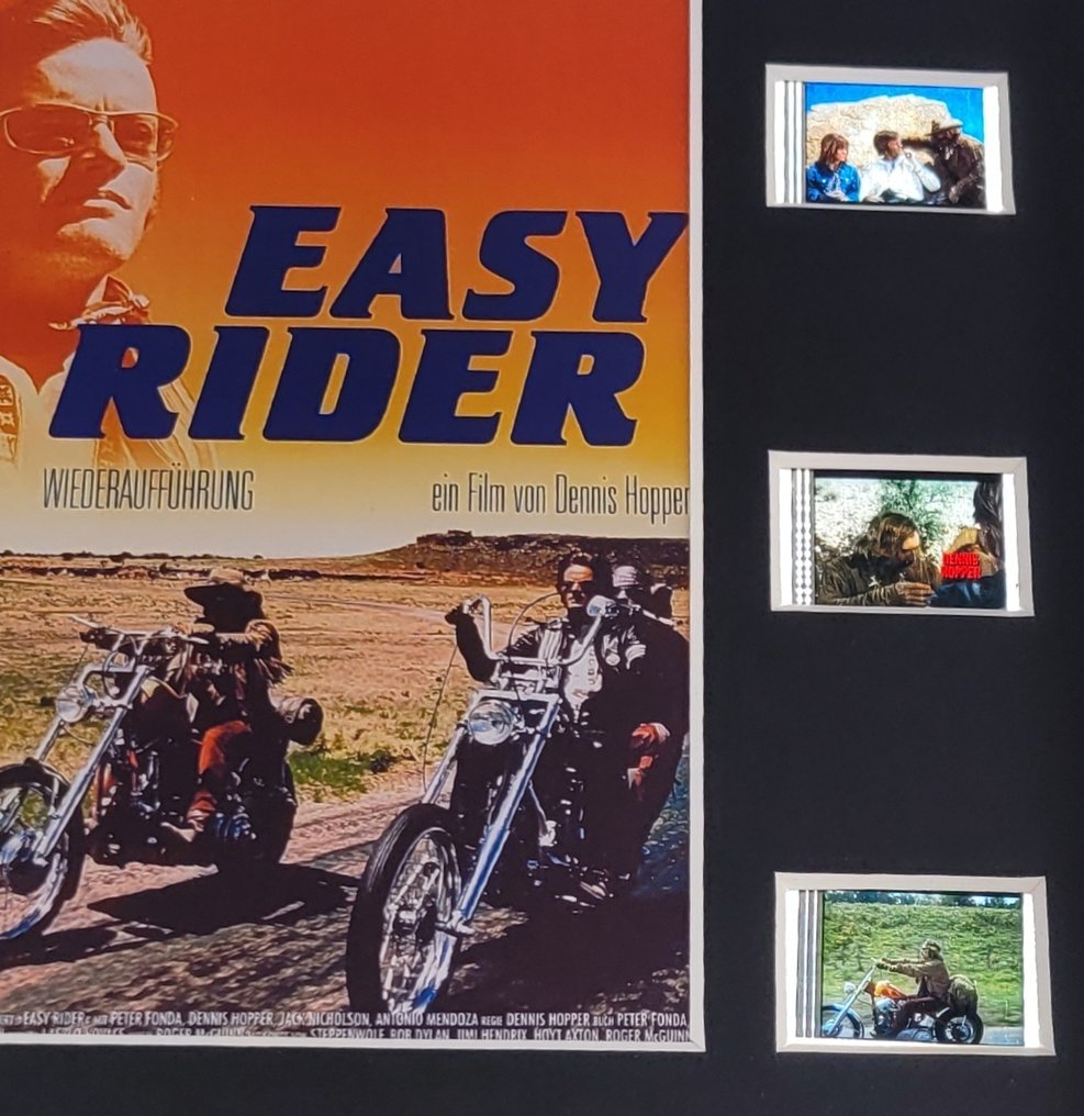 Easy Rider - Framed Film Cell Display with COA #3.2