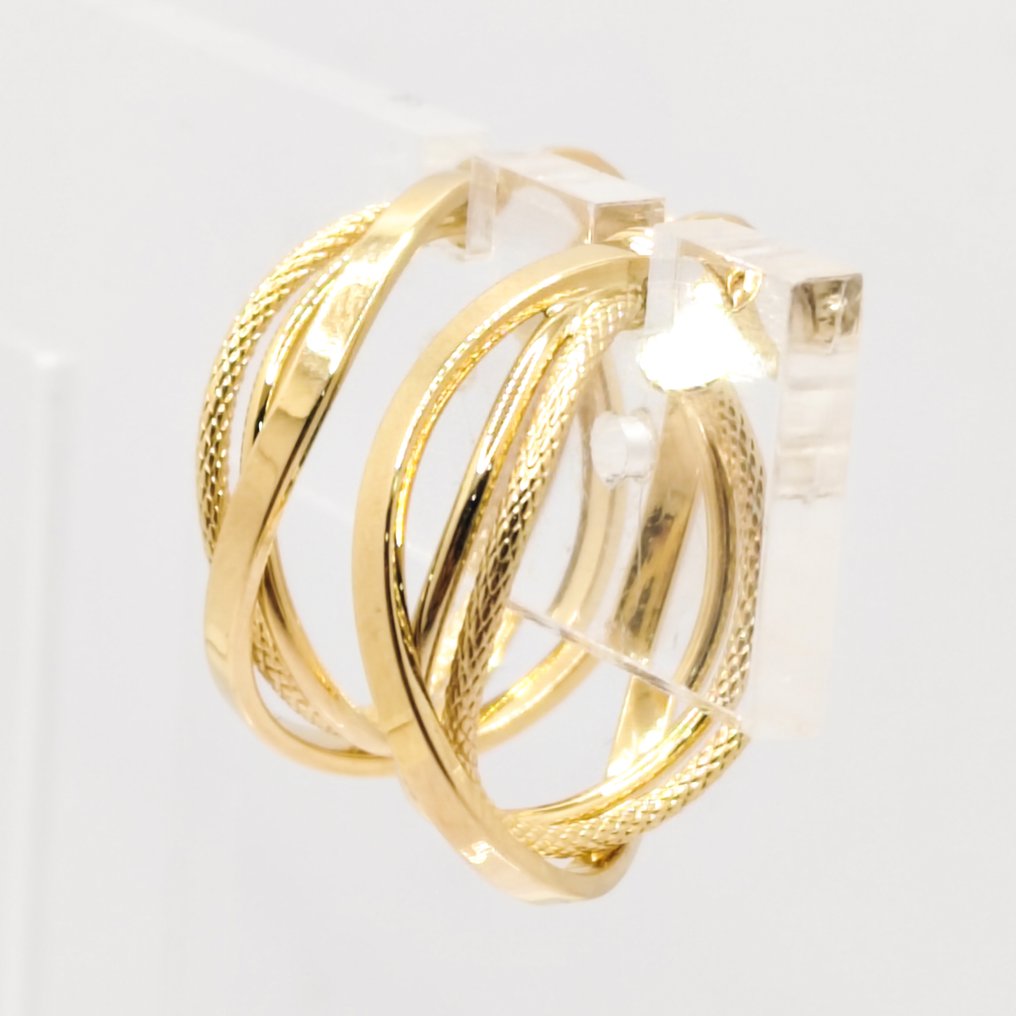 耳环 - 18K包金 黄金 #2.1