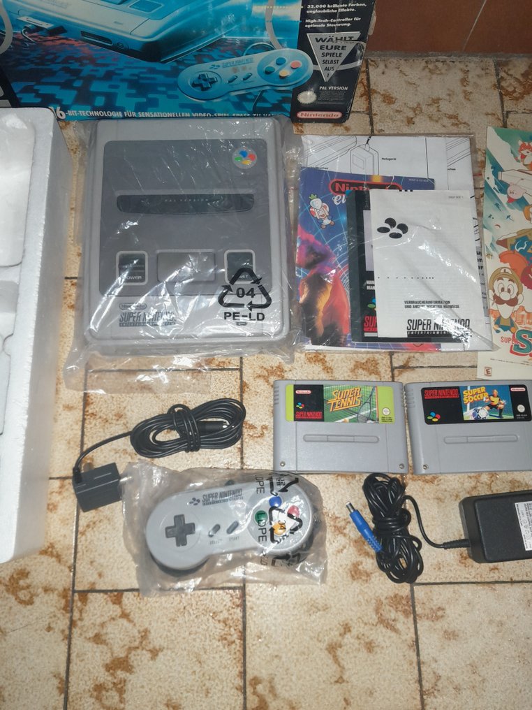 Nintendo - Snes - Super Nintendo Console Set Original Complete with Games - Console per videogiochi + giochi - Nella scatola originale #2.1