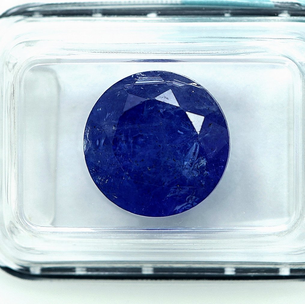 没有保留价 - 1 pcs  蓝色, 紫罗兰色 坦桑石  - 6.97 ct - 国际宝石研究院（IGI） #1.0
