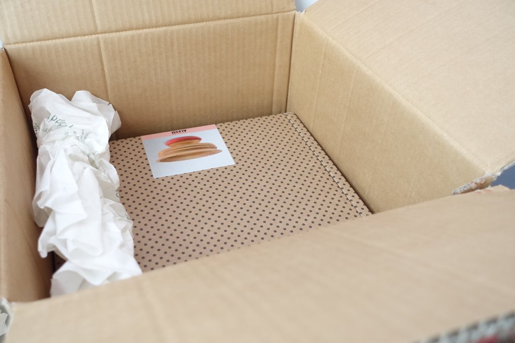 Alessi - Ettore Sottsass - Saladier - ES14 Centrotavola - Hêtre - Édition limitée - No 426/999 #3.2