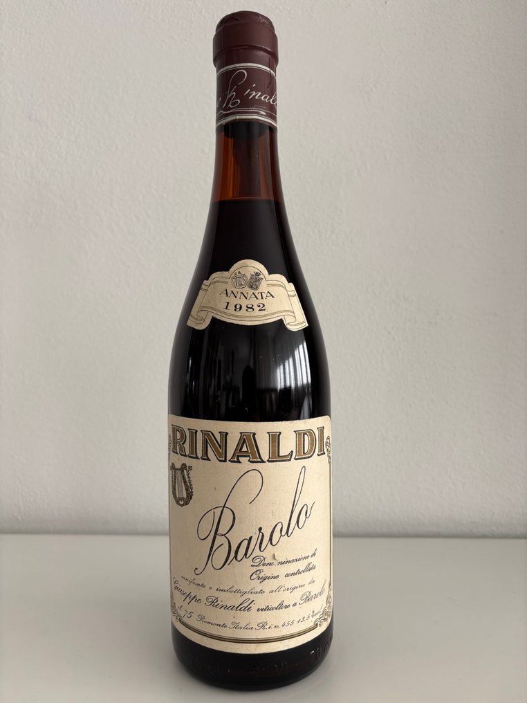 1982 Giuseppe Rinaldi - 巴羅洛 - 1 Bottle (0.75L) #1.0