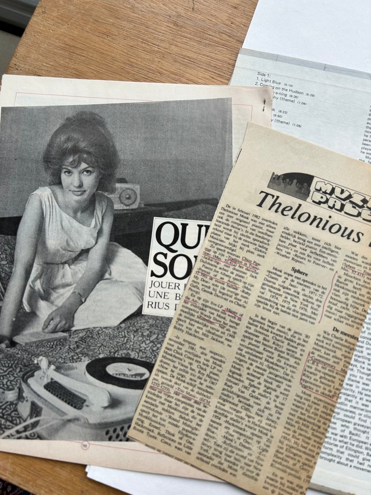 Thelonious Monk - At The Five Spot & Always Know (1st Pressings!) - Diverse Titel - LP-Alben (mehrere Objekte) - Erstpressung - 1977 #3.2