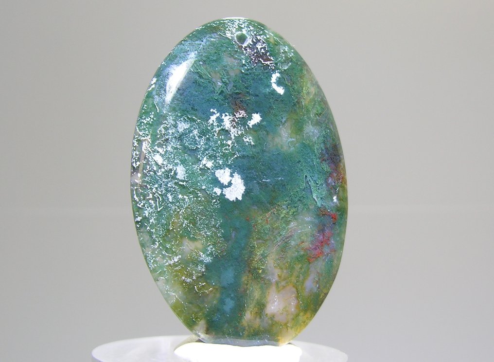 Αχάτης Καμπουσόν - Ύψος: 50 mm - Πλάτος: 35 mm- 13.2 g - (1) #3.2