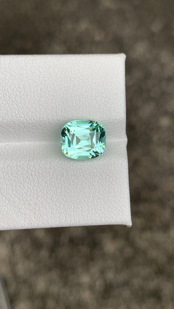 χωρίς τιμή ασφαλείας - 1 pcs  Μπλε, Πράσινο Τουρμαλίνης  - 2.83 ct - Διεθνής Ένωση Έγχρωμων Πολύτιμων Λίθων (ICA GemLab) #2.1