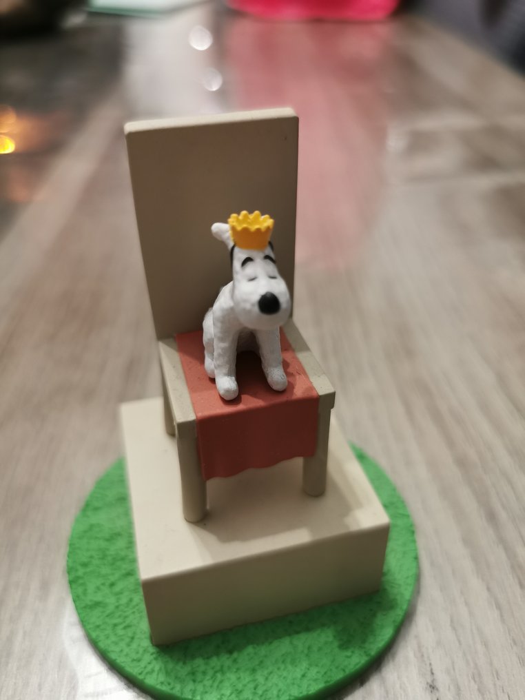 Diorama Moulinsart - Milou trône - Αγαλματίδιο - Πλαστικό #1.0