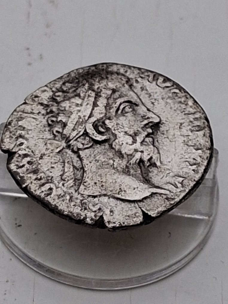 Roman Empire. Marcus Aurelius (AD 161-180). Denarius Rome - Mars  (Ingen reservasjonspris) #4.3
