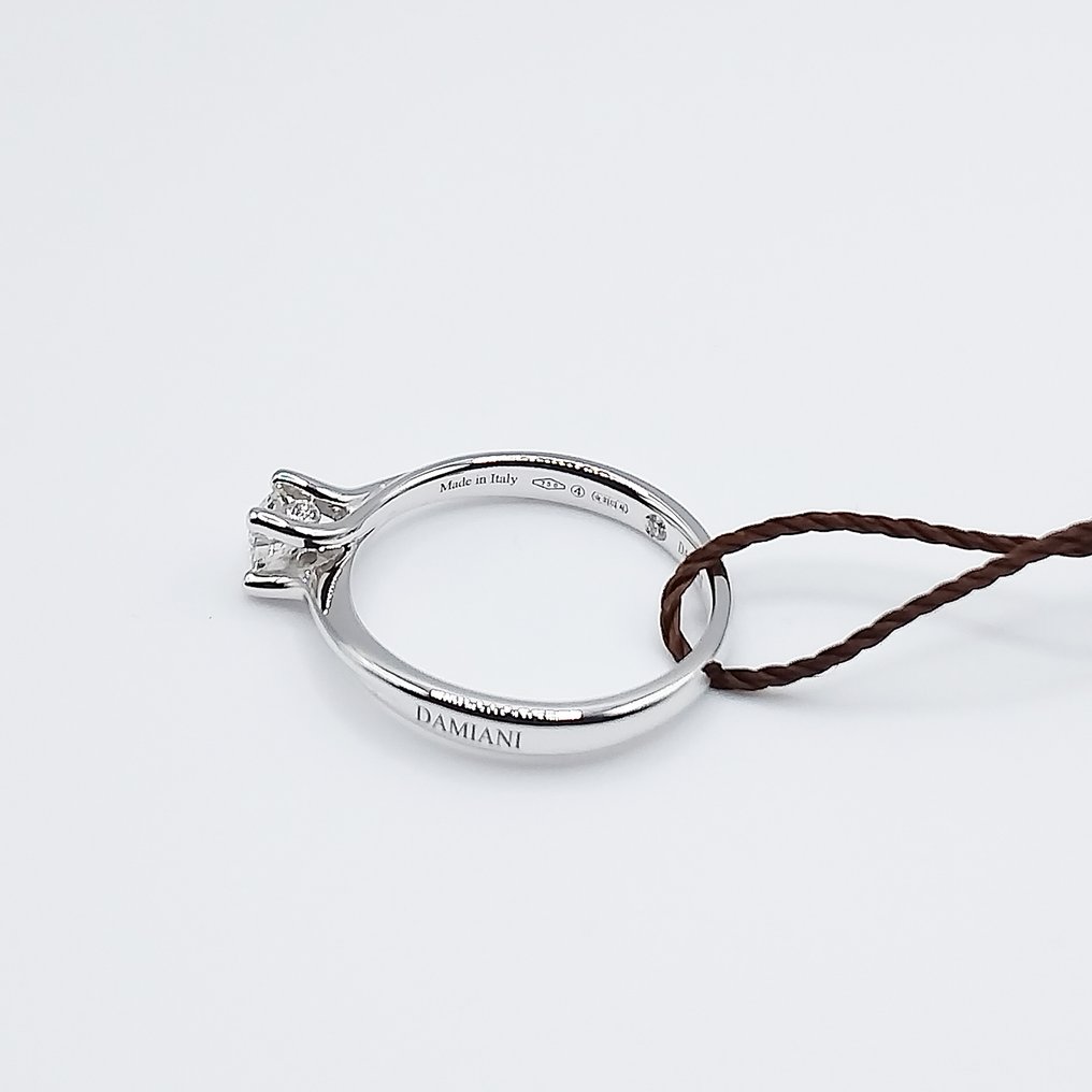 Damiani - 戒指 - 18K包金 白金 - 0.33ct. tw. 钻石 (天然) - 钻石 #4.3
