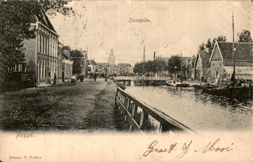 Netherlands - Meppel - Postcard (114) - 1900-1960 #2.1