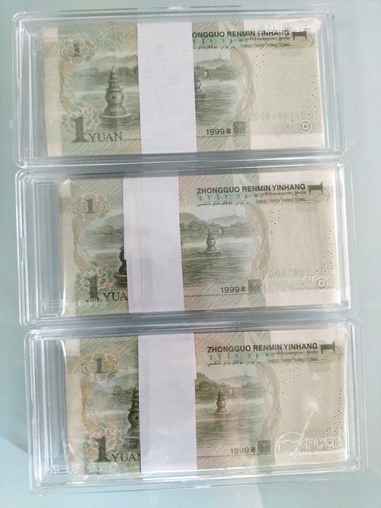 Κίνα. - 300 x 1 Yuan - 1999 - Pick 895  (χωρίς τιμή ασφαλείας) #4.3