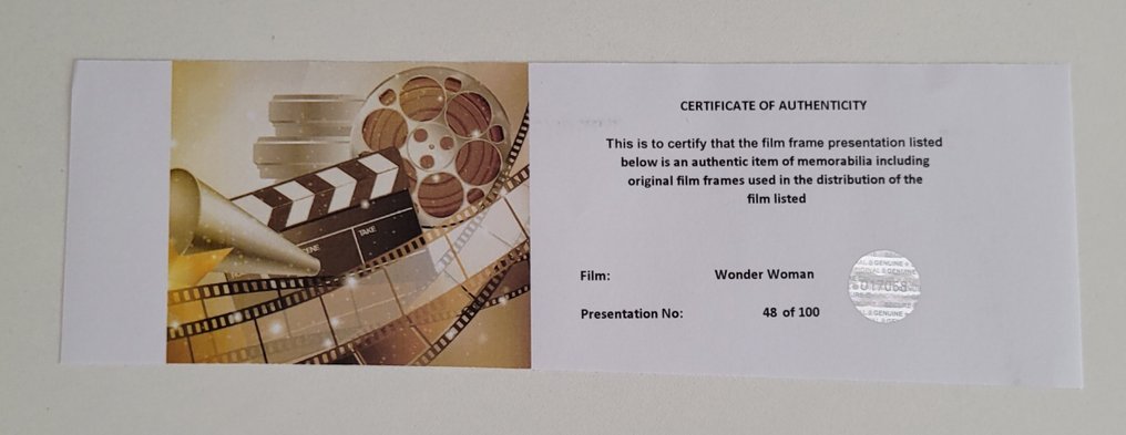 Supernainen - Framed Film Cell Display with COA #2.1