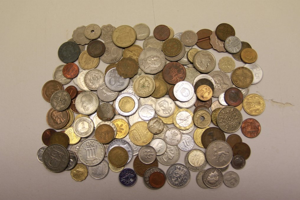 请提供具体的描述内容，以便我进行翻译。, 德國. Worldwide coin collection of 4.3 kg.  (沒有保留價) #1.0