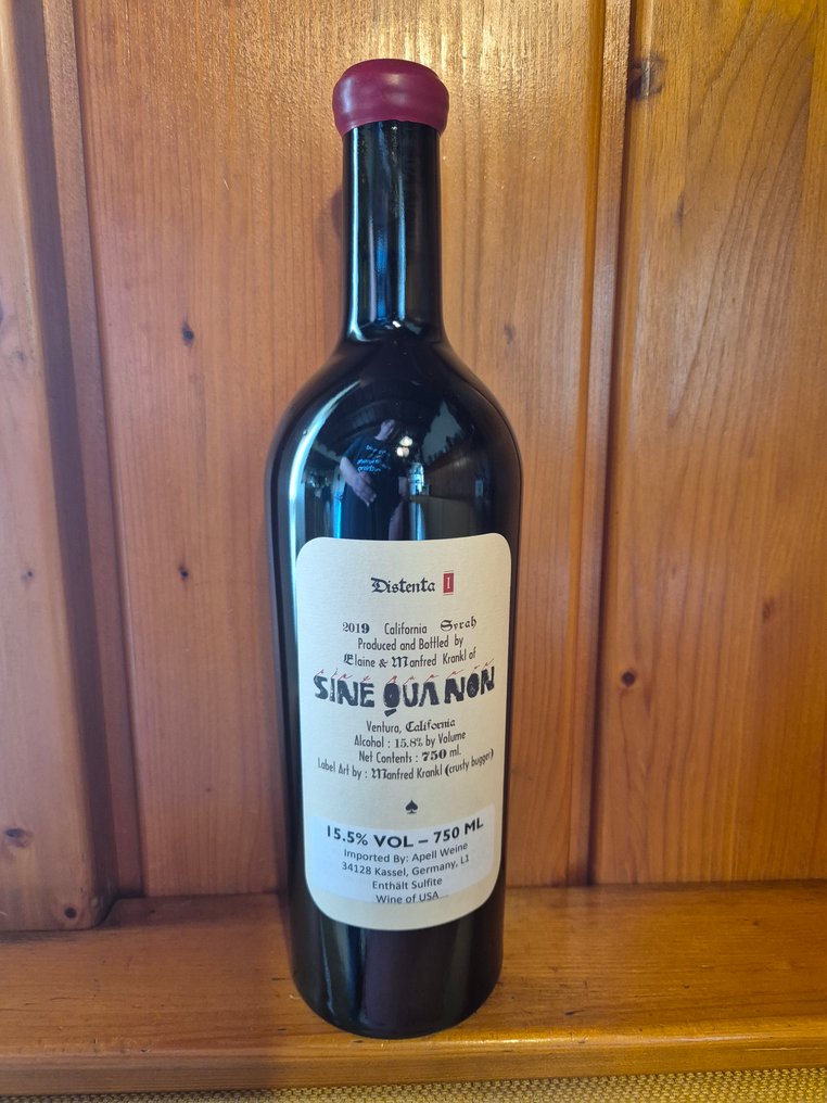 2019 Sine Qua Non, Distenta I - Ventura - 1 Bottle (0.75L) #1.0