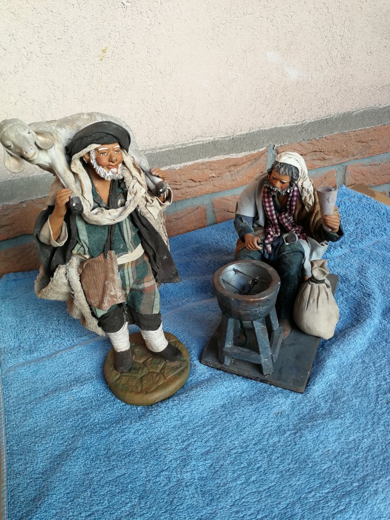 Statue, statue da presepe - 25 cm - Terracotta #1.0