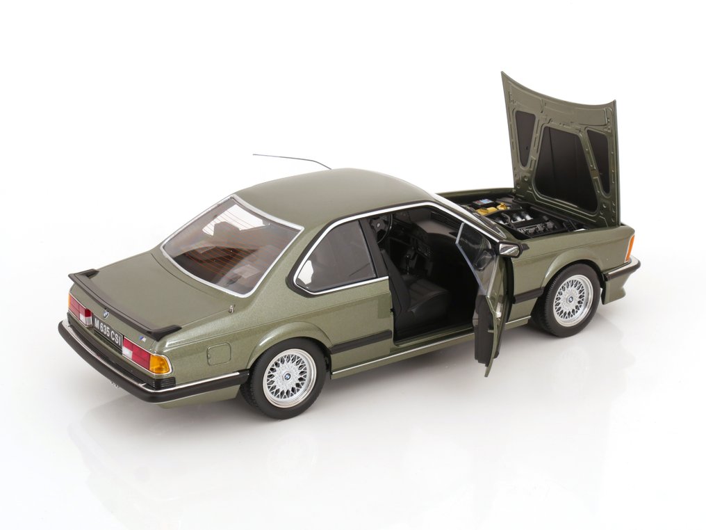 KK-Scale 1:12 - Model car - BMW M635i CSI E24 – BBS style wheels – 1987 – Smaragdgreen - Limited edition 150 pieces! #2.1
