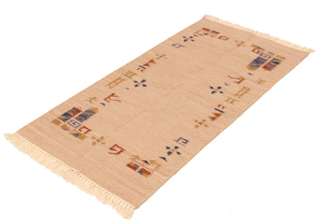 Kelim - Rug - 140 cm - 70 cm - Natural colors #1.0