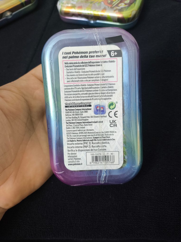 Pokémon - 4 Box - 4 x Tin Prismatic Evolution - Scarlet & Violet - Prismatic Evolutions #1.0