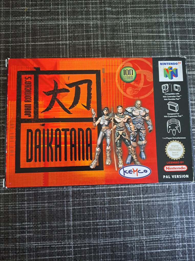 Nintendo - N64 - Daikatana - Video game - In original box #1.0
