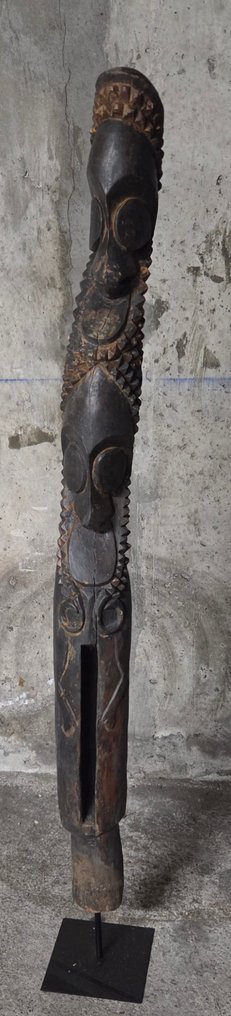 Γαλλική συλλογή προέλευσης περίπου 1970 - Plinth Vanuatu - Νήσος Ambrym - Atingting του drum Momoxyle (133 εκ) #2.1